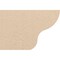 Ekena Millwork 6in. W x 8in. H x 12in. L Greensboro Woodgrain TimberThane Rafter Tail, Primed Tan RFTUR06X08X12GRNRCPR - alternate 4
